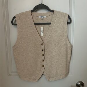 Madewell Button-Up Vest
